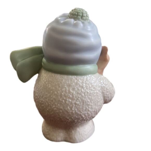 LENOX PLAYFUL SNOWMAN FIGURINE BOY‎ KNOWS KID W/ DOG. - Picture 2 of 5